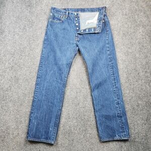 Classic Men’s Blue Denim Jeans